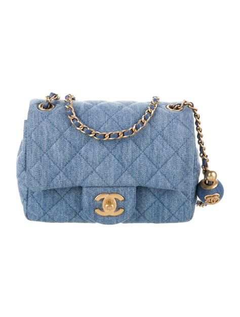 chanel pearl crush blue|chanel mini flap bag outfit.